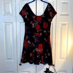 XL floral dress